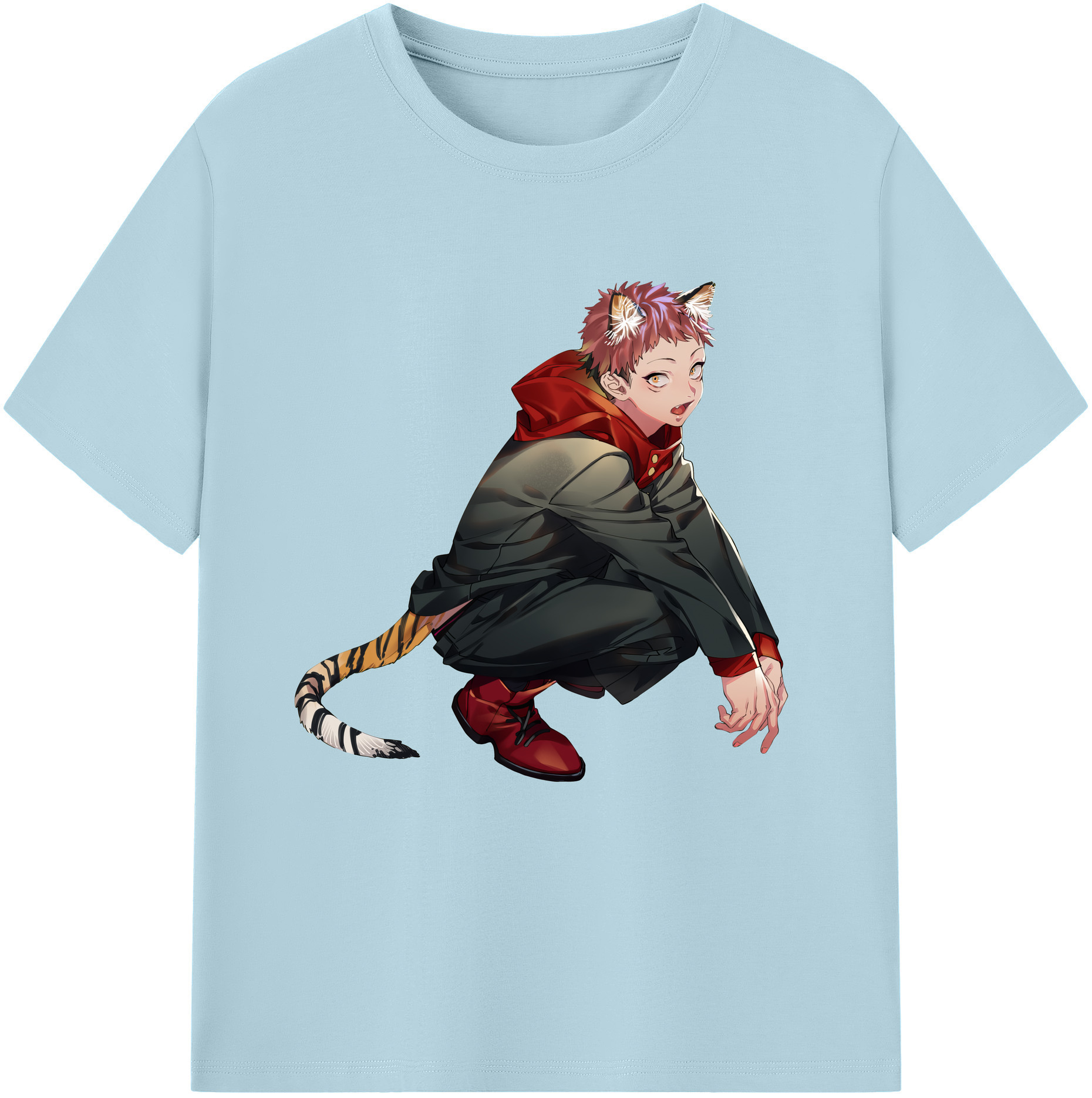 （画像用） 呪術廻戦 Jujutsu Kaisen 綿100％半袖Tシャツ（フロントプリント）